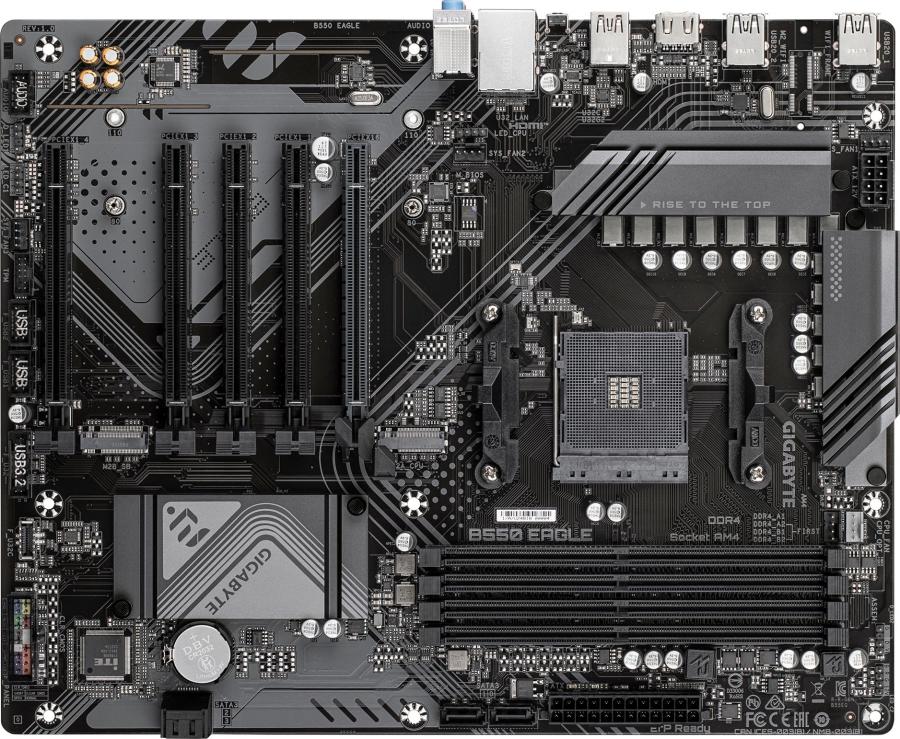 Материнская плата Gigabyte B550 Eagle rev. 1.0