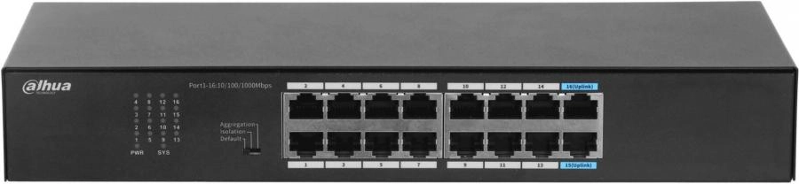 Коммутатор Dahua DH-S3016-16GT