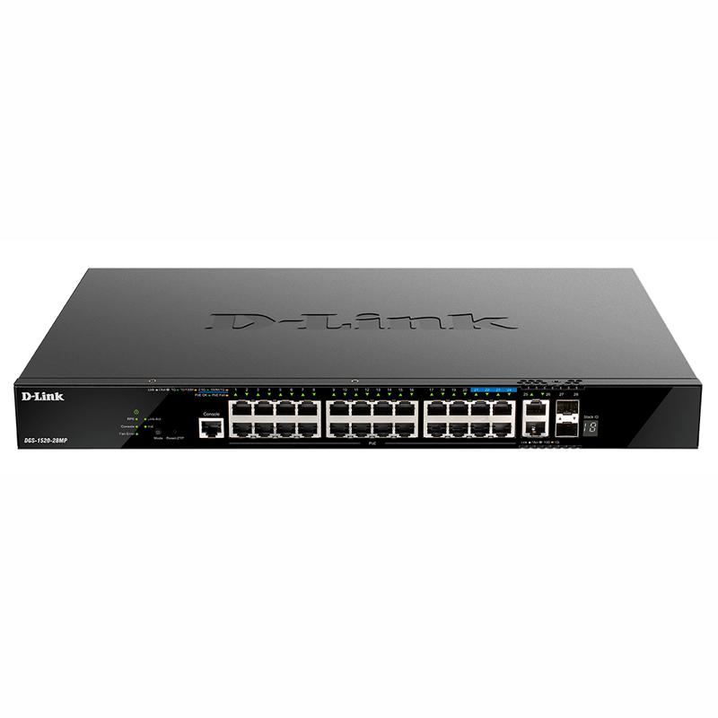 Коммутатор D-Link DGS-1520-28MP/BY/A1A