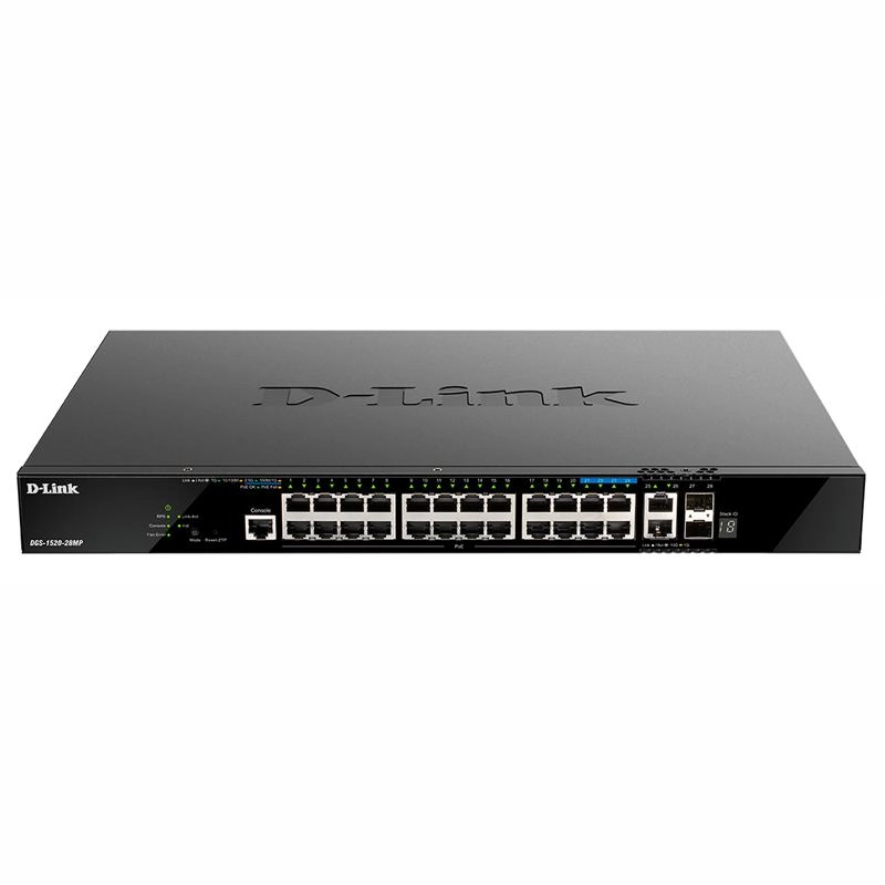 Коммутатор D-Link DGS-1520-28MP/BY/A1A