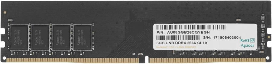 Оперативная память Apacer 8GB DDR4 RTL (EL.08G2V.GNH)