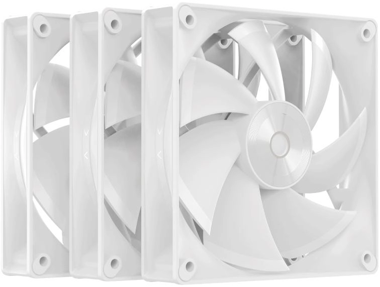 Комплект вентиляторов для корпуса Ocypus Delta F12 WH 3 IN1 (Delta-F12-WH3NM00X-GL)