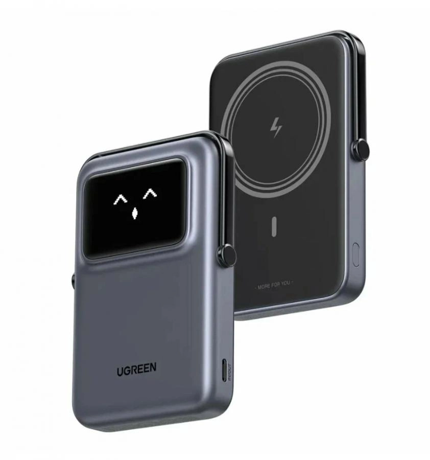 Портативное зарядное устройство Ugreen PB572 Gray (45327)