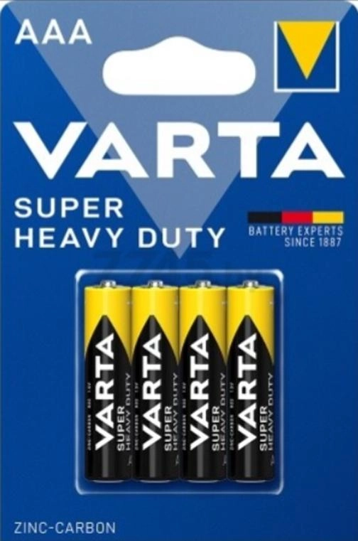 Батарейка Varta Super Heavy Duty 2003 AAA BL4