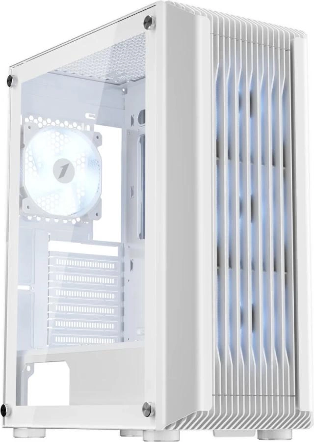 Корпус 1stPlayer H6 без БП White (H6-WH-4F7-W)