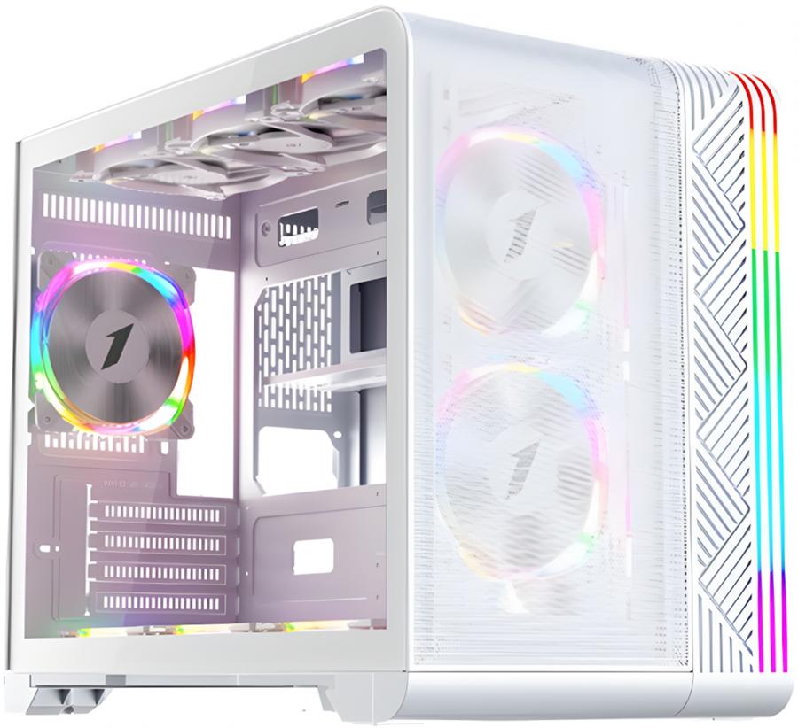 Корпус 1stPlayer VT6 без БП White (VT6-WH-3F7-W)