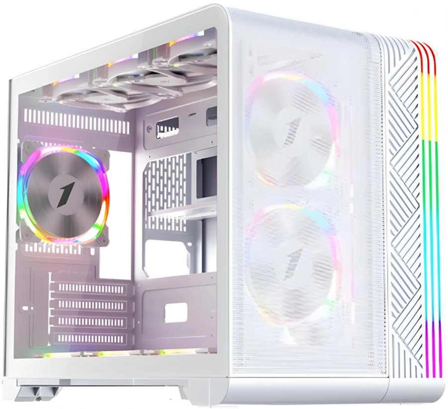 Корпус 1stPlayer VT6 без БП White (VT6-WH-3F7-W)