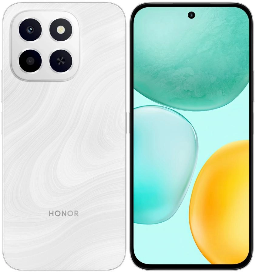 Смартфон Honor X6c 6GB/256GB NIC-LX1 Moonlight White (5109BWDY)