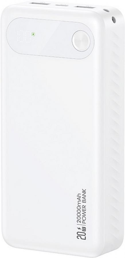 Портативное зарядное устройство Usams CD251 PB80 White (20KCD25102)	