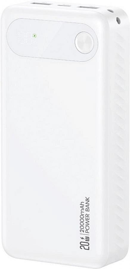 Портативное зарядное устройство Usams CD251 PB80 White (20KCD25102)	