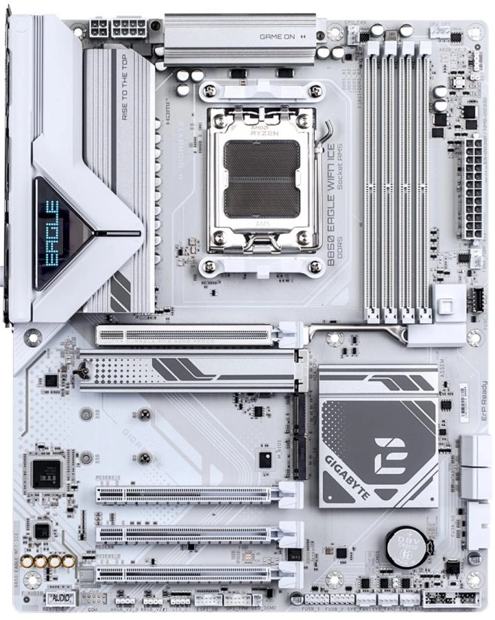 Материнская плата GigaByte B850 Eagle WIFI7 Ice (rev. 1.0)
