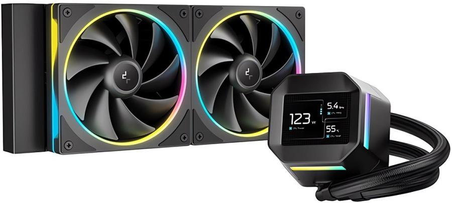 Система жидкостного охлаждения для процессора Deepcool LM240 Black (R-LM240-BKDMMC-1)