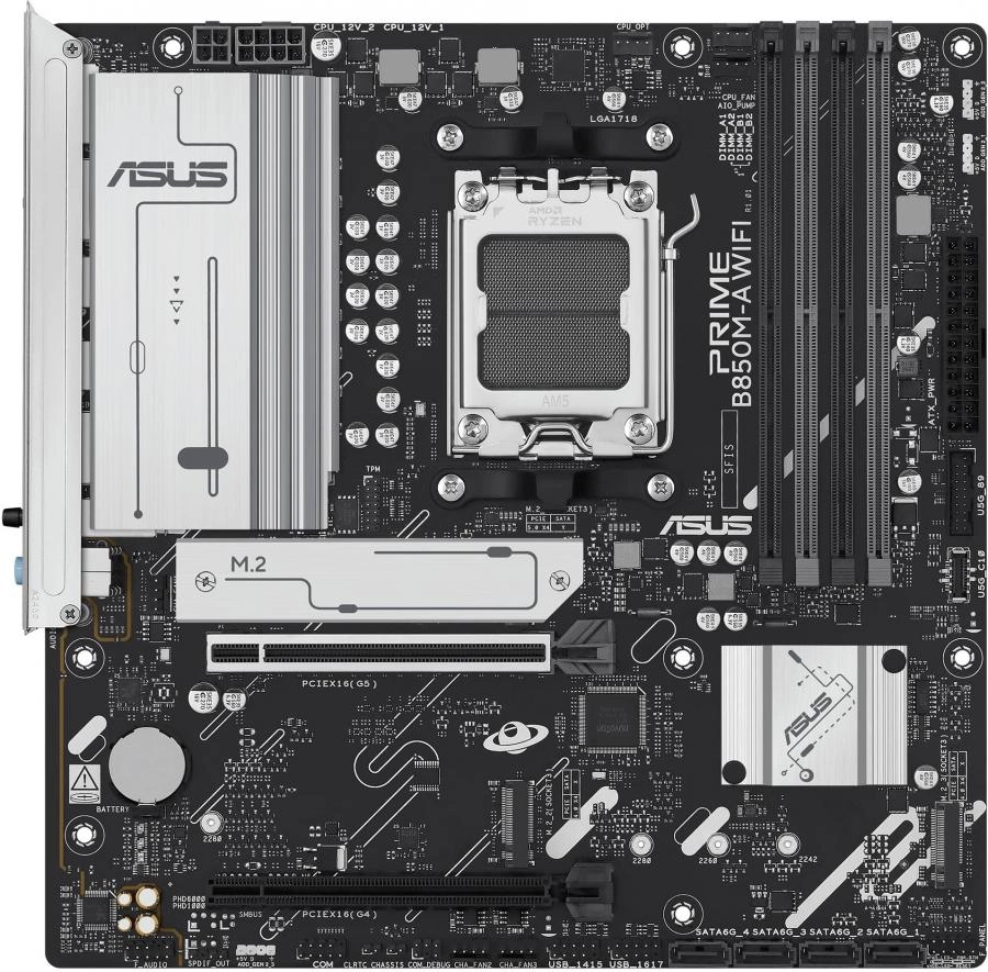 Материнская плата ASUS Prime B850M-A WIFI (90MB1LN0-M0EAY0)