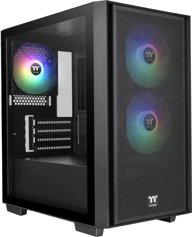 Корпус Thermaltake Versa H16 TG ARGB mATX без БП Black (CA-1Y8-00S1WN-02)