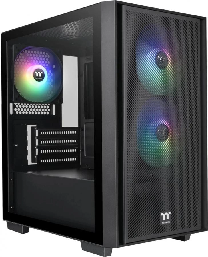 Корпус Thermaltake Versa H16 TG ARGB mATX без БП Black (CA-1Y8-00S1WN-02)