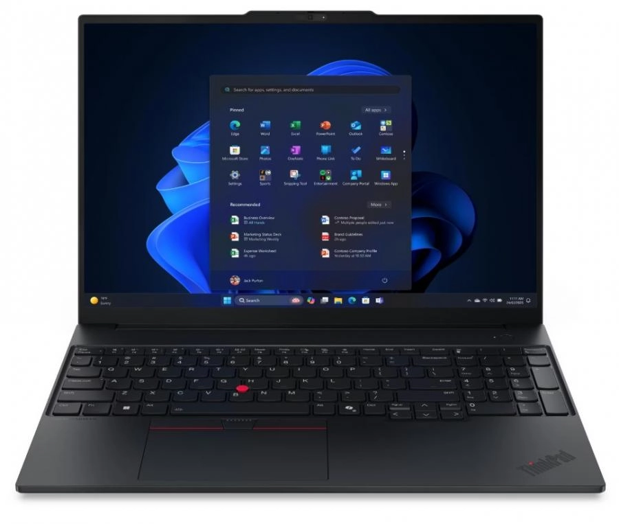 Ноутбук Lenovo ThinkPad E16 Gen 3 Black (21SR0048FW)