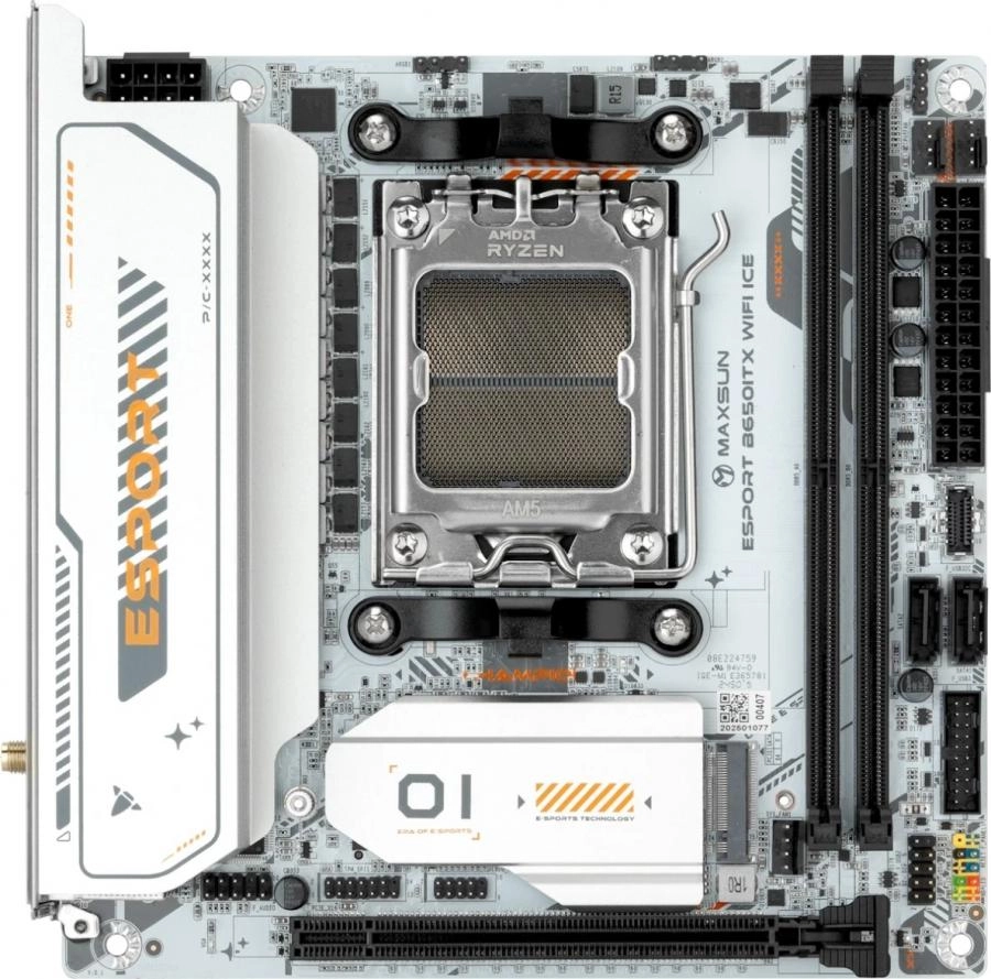 Материнская плата Maxsun MS-eSport B650ITX WIFI ICE