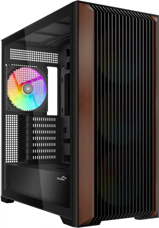 Корпус Sama Z60 BK черный (Z60-BKAWA4X1-GL)