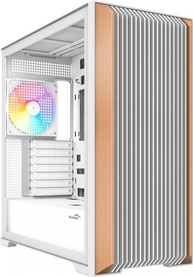 Корпус Sama Z60 WH белый (Z60-WHAWA4X1-GL)