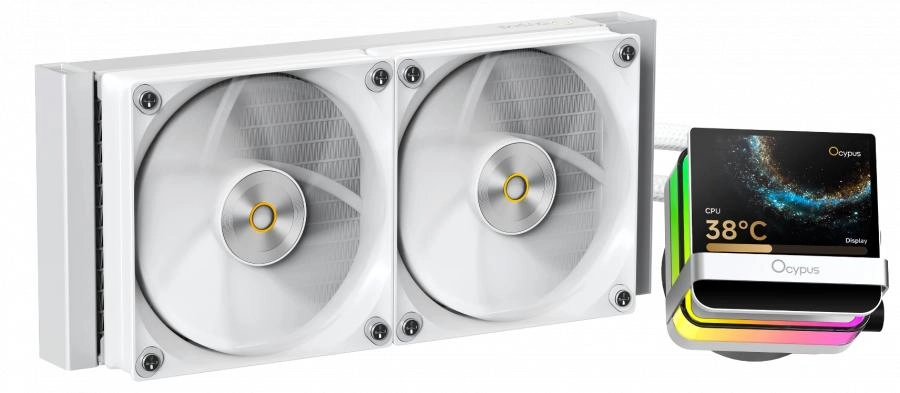 Система жидкостного охлаждения для процессора Ocypus Sigma L24 Pro WH White (Sigma-L24-WH2ANWL00P-GL)