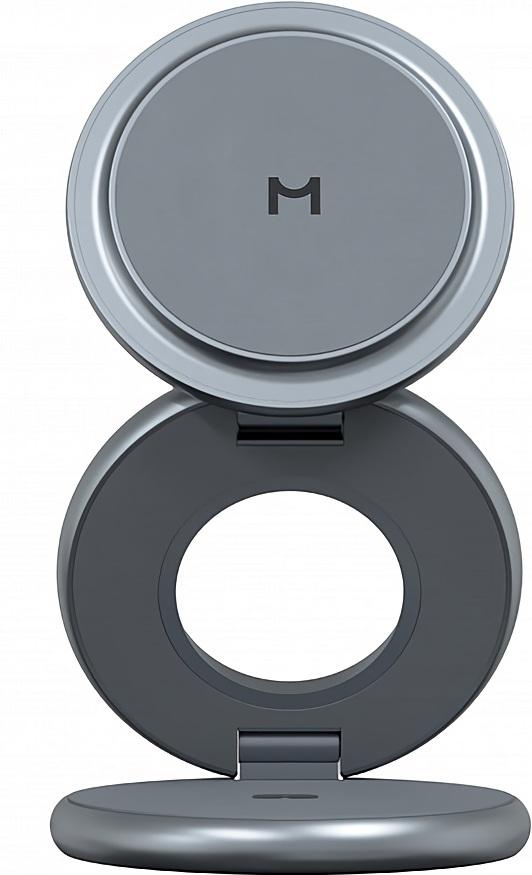 Беспроводное зарядное устройство Magssory Signature Disc Pro 3 в 1 для Apple Midnight (WCH073m)