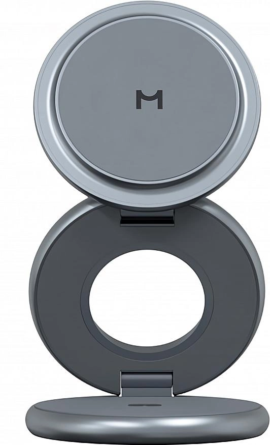 Беспроводное зарядное устройство Magssory Signature Disc Pro 3 в 1 для Apple Midnight (WCH073m)