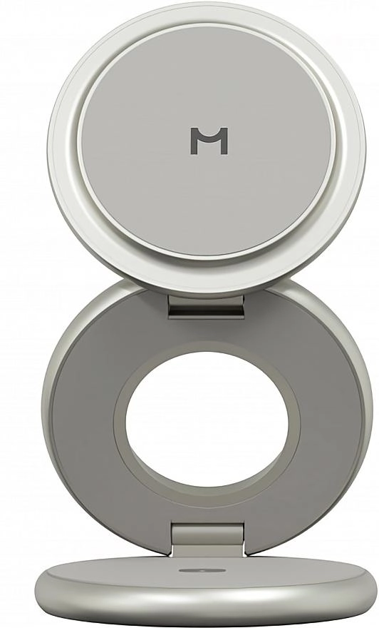 Беспроводное зарядное устройство Magssory Signature Disc Pro 3 в 1 для Apple Titan (WCH073t)