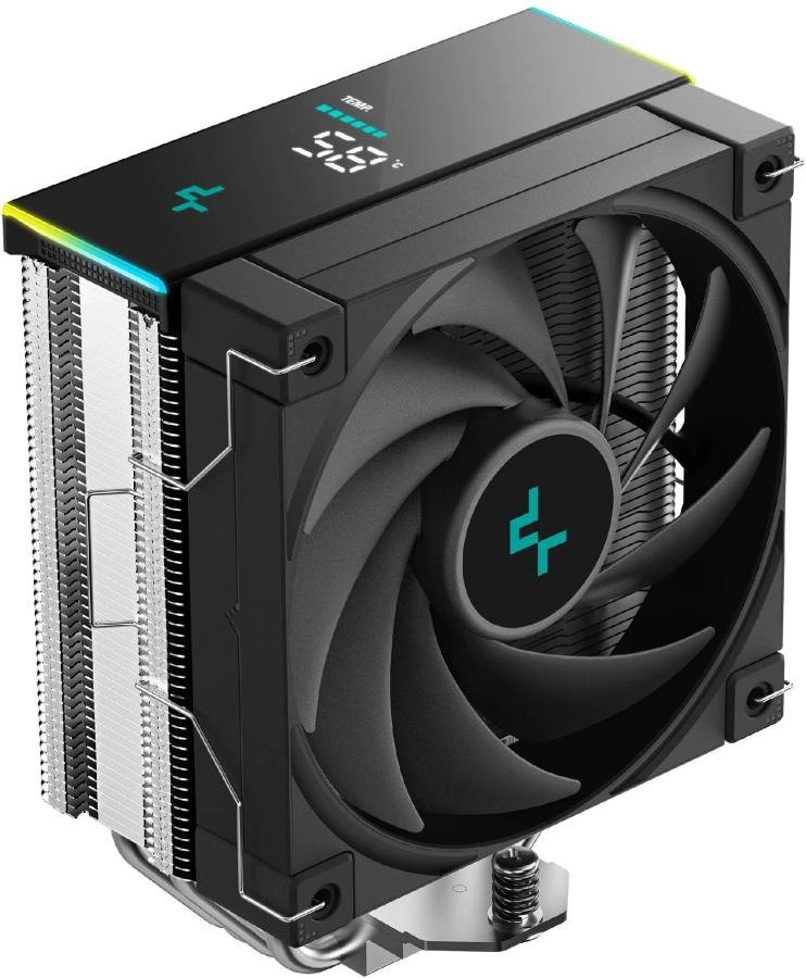 Кулер для процессора DeepCool AK400 Digital SE черный (R-AK400-BKADMN-GJD)