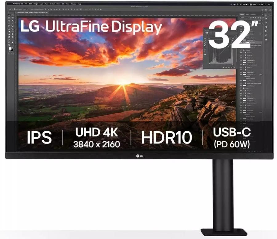 Монитор LG 32UN880K-B (32UN880K-B.ARUZ)