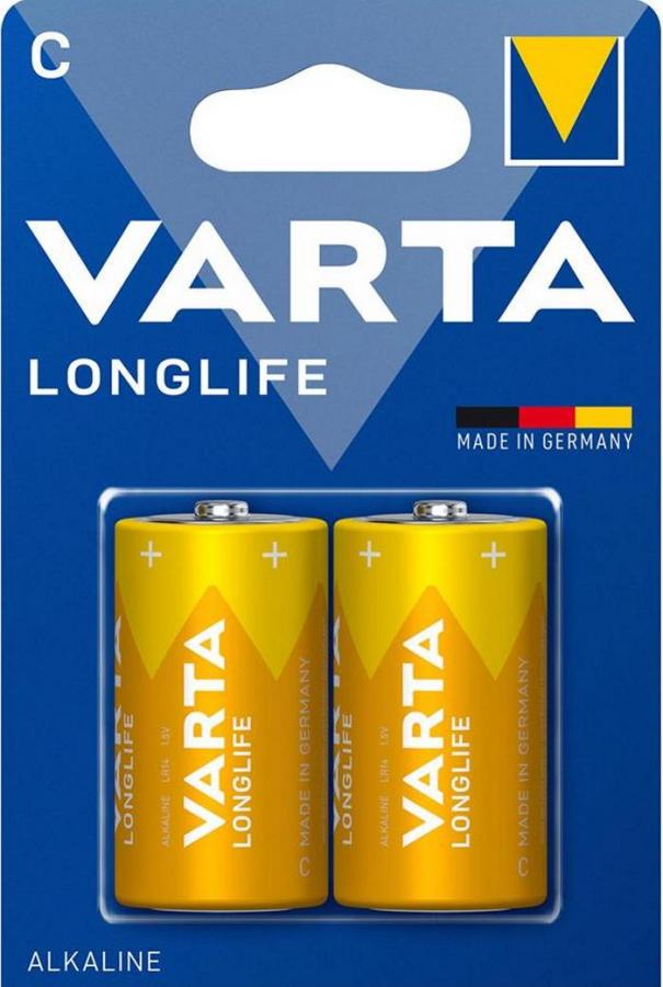 Батарейка Varta Longlife 4114 C BL2