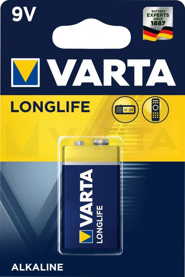Батарейка Varta Longlife 4122 9V BL1