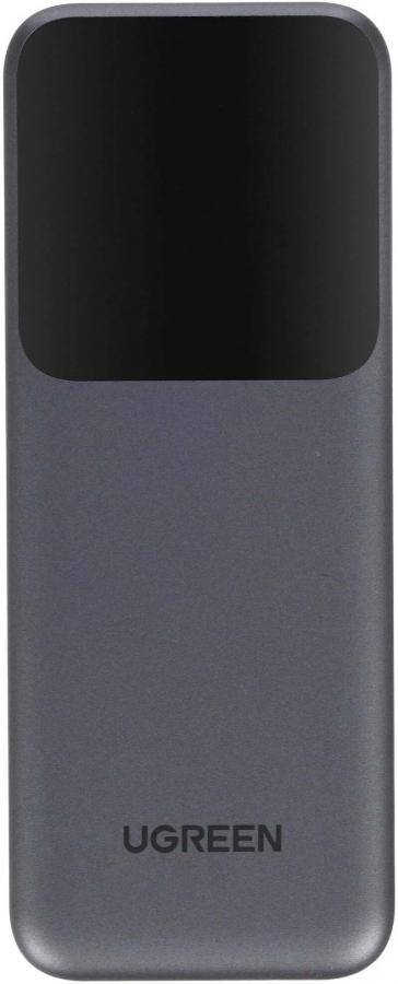 Портативное зарядное устройство Ugreen PB724 Space Gray (35526B)