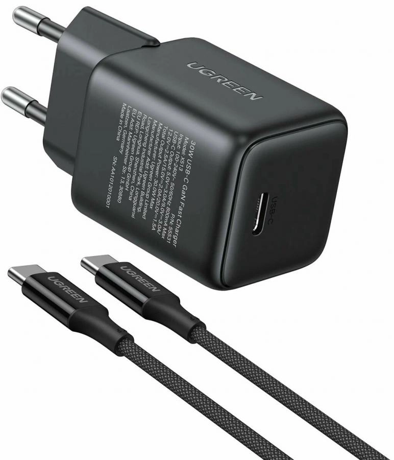Сетевое зарядное устройство Ugreen X513 EU Black (65012)