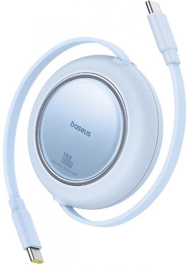 Кабель Baseus Free2Pull Mini USB-C-USB-C 1.5m Galaxy Blue (P10364500313-01)