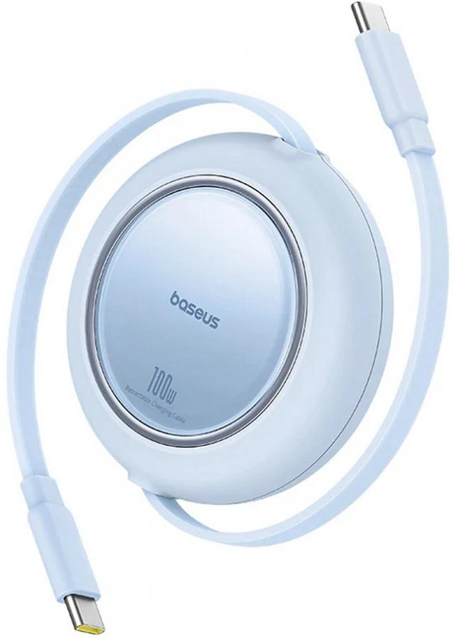 Кабель Baseus Free2Pull Mini USB-C-USB-C 1.5m Galaxy Blue (P10364500313-01)
