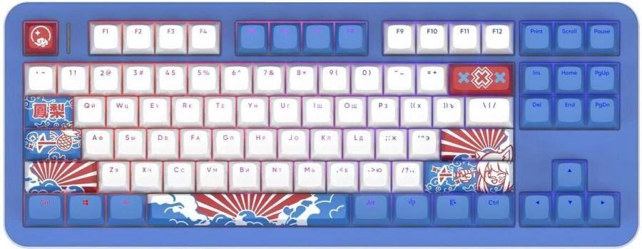 Клавиатура Red Square Alumix TKL Classic Pakuru Blue (RSQ-20056)