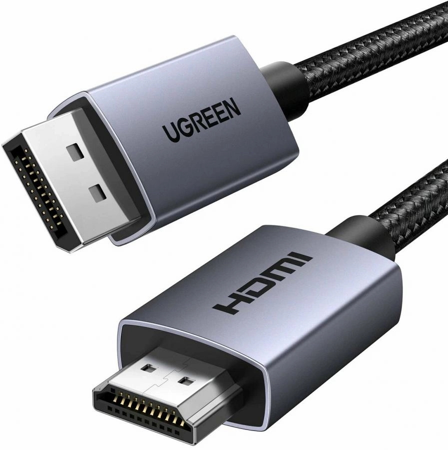 Кабель Ugreen DP125 1.5м черный (35841)
