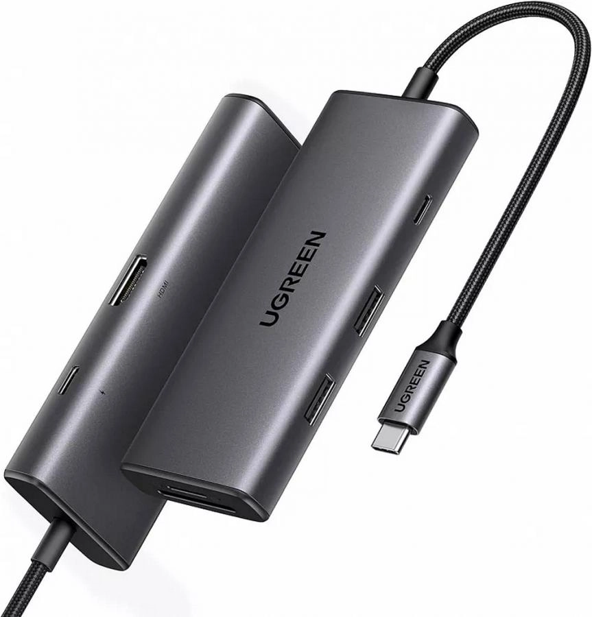 Док-станция Ugreen CM498 Space Gray (15531)