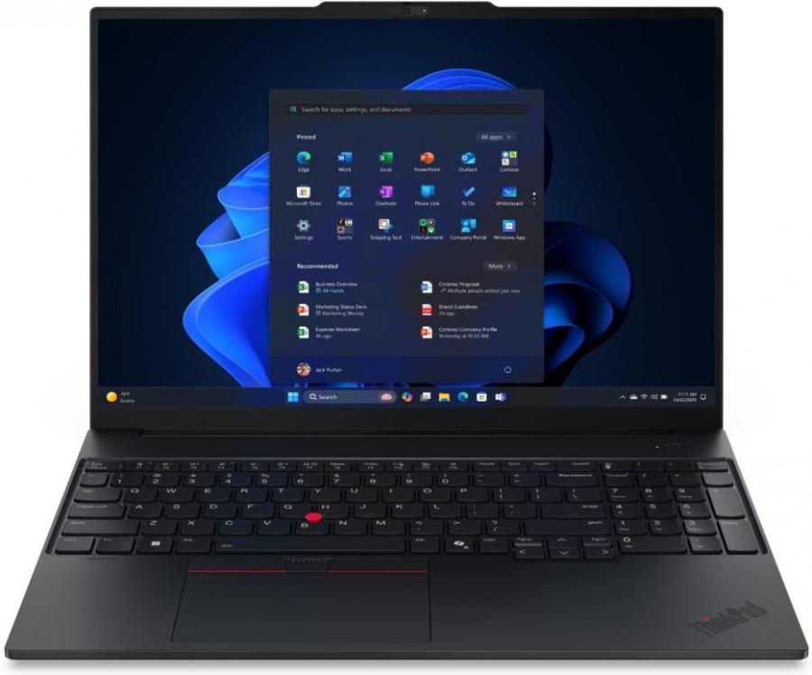 Ноутбук Lenovo ThinkPad E16 Gen 3 Black (21TF004RFW)