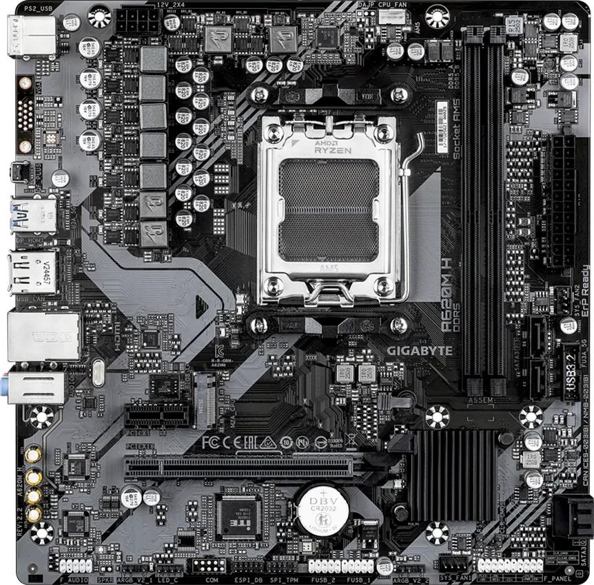 Материнская плата GigaByte A620M H rev. 2.2