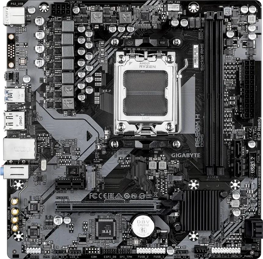 Материнская плата GigaByte A620M H rev. 2.2
