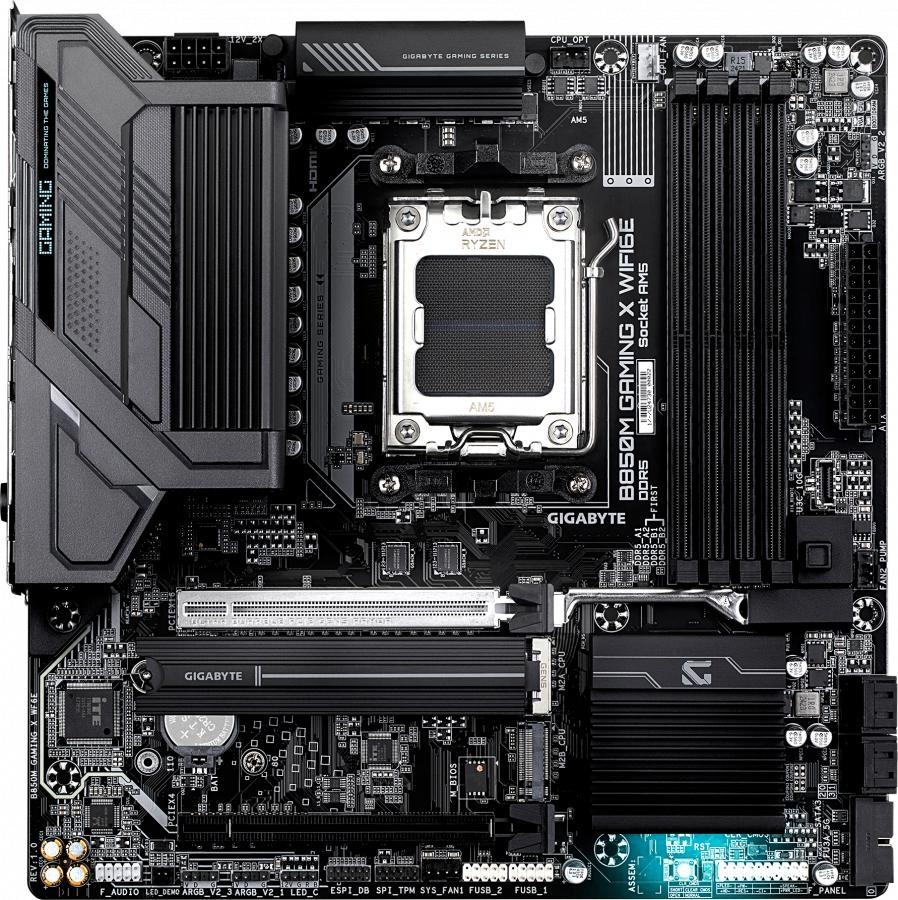 Материнская плата GigaByte B850M Gaming X WIFI6E rev. 1.1