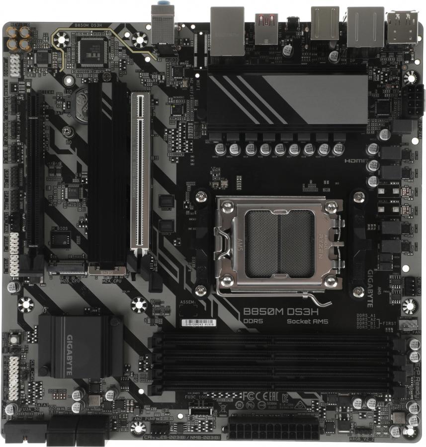 Материнская плата GigaByte B850M DS3H rev. 1.2