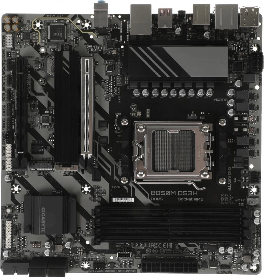 Материнская плата GigaByte B850M DS3H rev. 1.2