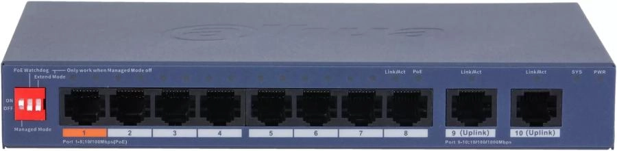 Коммутатор Dahua DH-CS4010-8ET2GT-60