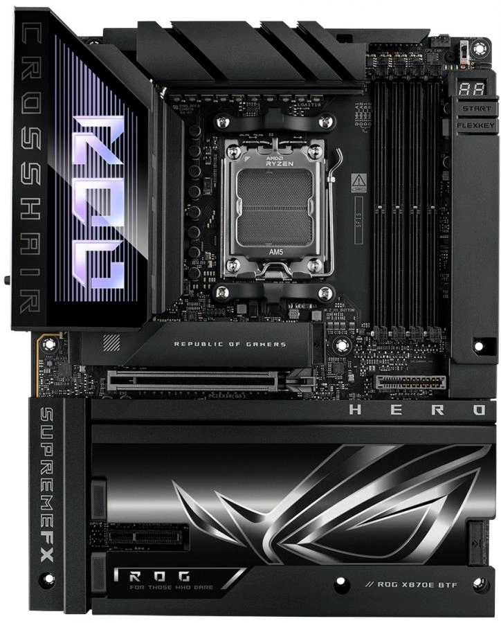 Материнская плата ASUS ROG Crosshair X870E Hero BTF (90MB1MX0-M0EAY0)