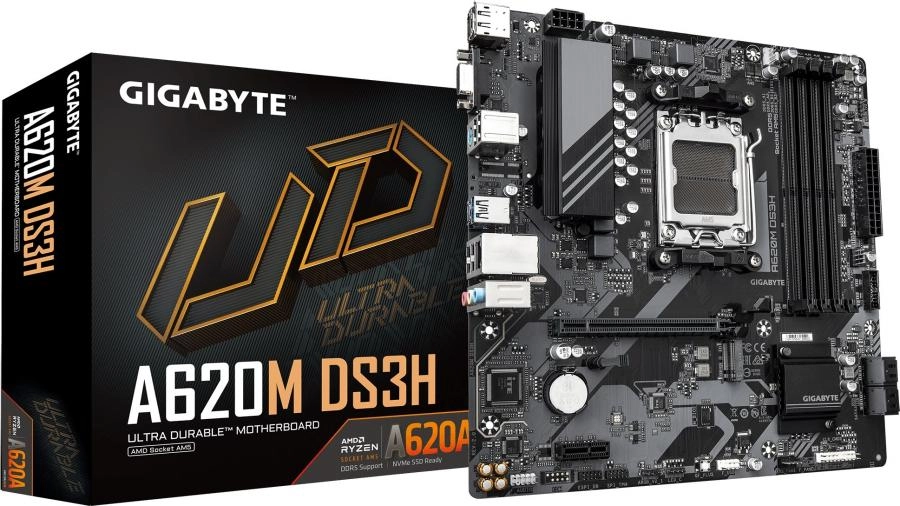 Материнская плата GigaByte A620M DS3H rev. 2.0