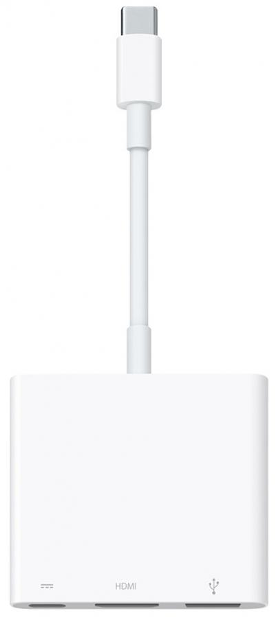 Многопортовый адаптер Apple A2119 USB-C Digital AV Multiport Adapter (MUF82AM/A)