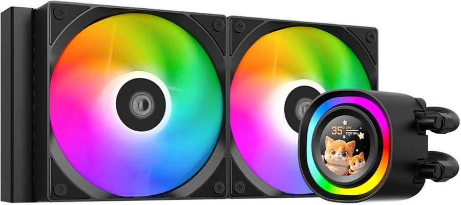 Система жидкостного охлаждения для процессора ID-Cooling FX240 LCD Black