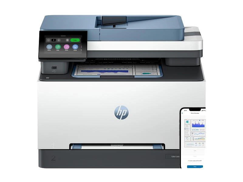 МФУ HP Color LaserJet Pro 3303sdw белый (499M6A#B19)